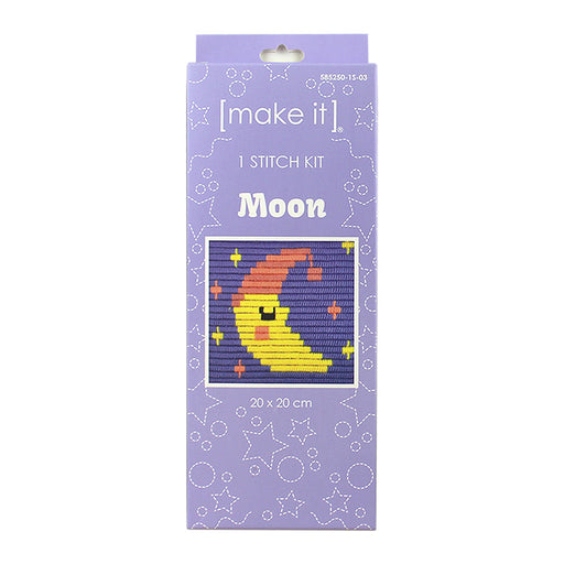 Make It 1 Stitch Kit -Moon 20 x 20 cm