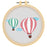 Make It  Embroidery Kit - Hot Air Balloon - 13.1 x 8 cm