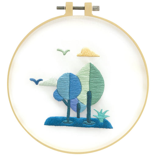 Make It  Embroidery Kit - Nature - 9.1 x 8.5 cm