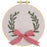 Make It  Embroidery Kit - Wreath -  11.4 x 9.7 cm