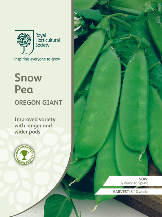 Seed - Snow Pea Oregon Giant