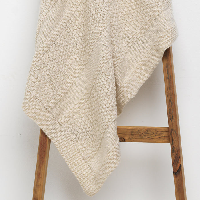 Ciara Textured Baby Blanket – Col 1