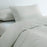 Royal Comfort Jersey Cotton Quilt Cover Set-Queen - Grey Marle