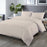 Royal Comfort Blended Bamboo Quilt Cover Sets -Warm Grey - Queen
