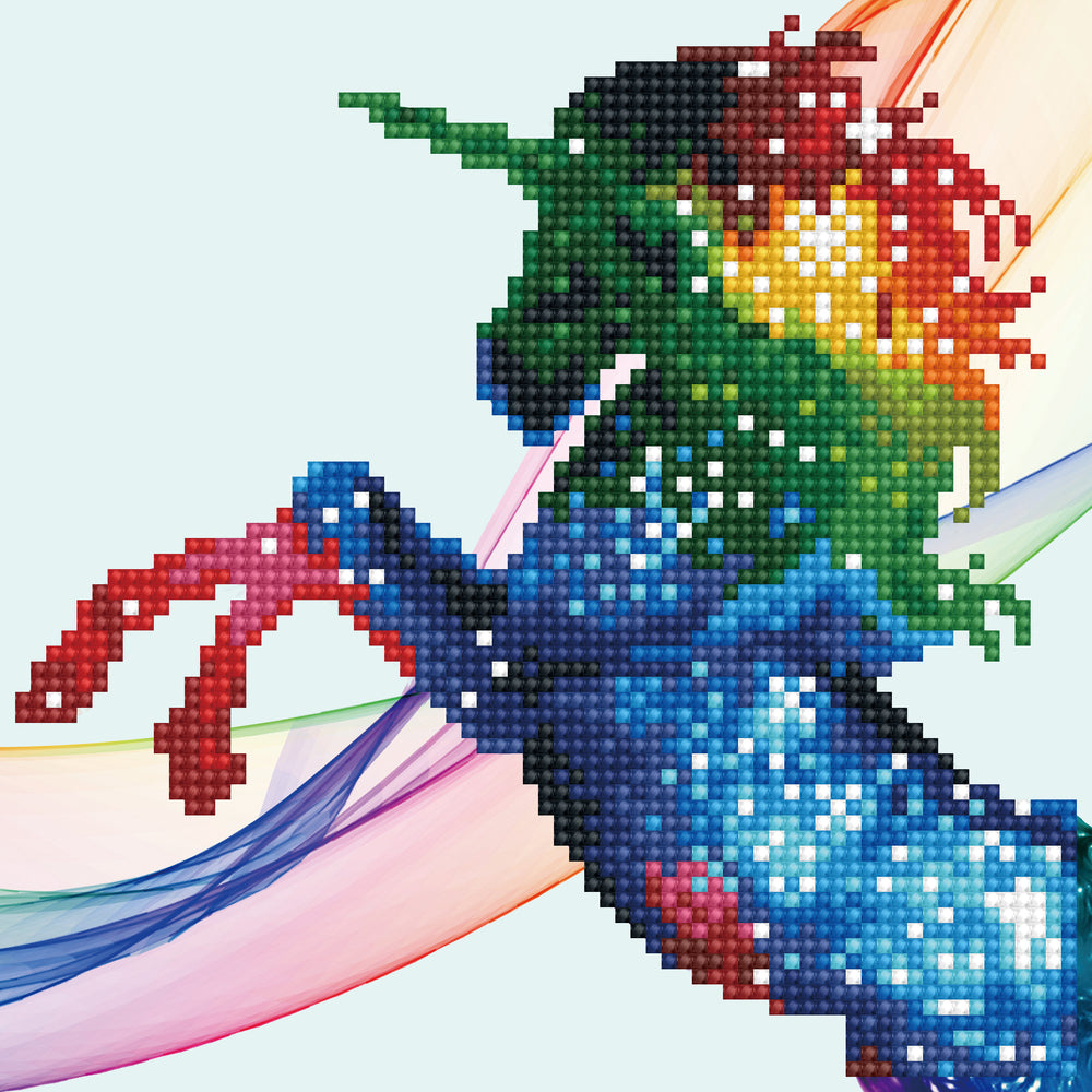 Diamond Dotz Kit - Rainbow Ombre Unicorn