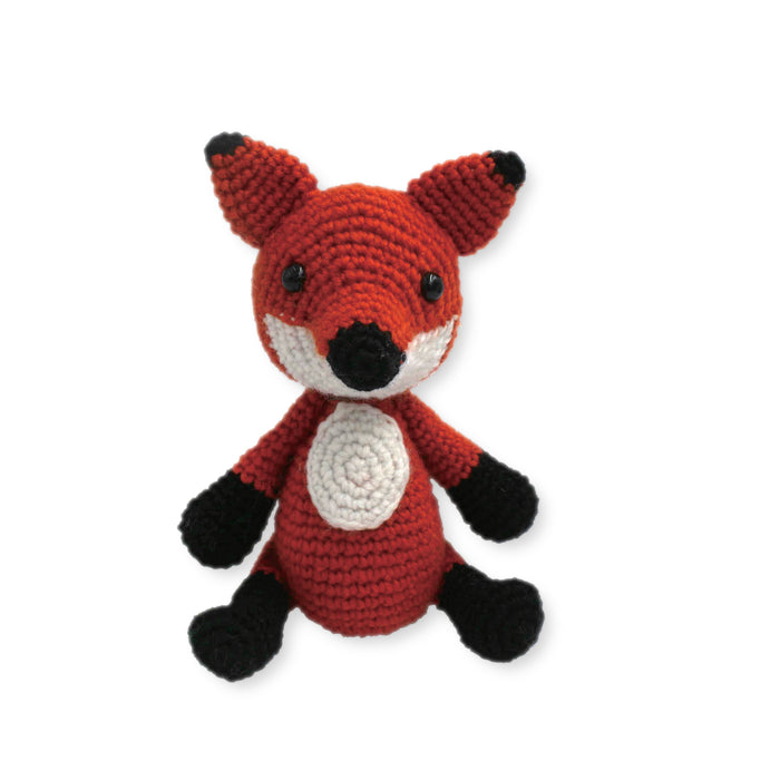 DIY Crochet-Fox 14 x11 x 18.5cm