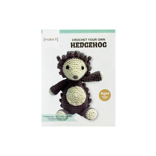 DIY Crochet-Hedgehog 16.5 x 10.5 x 17.5cm