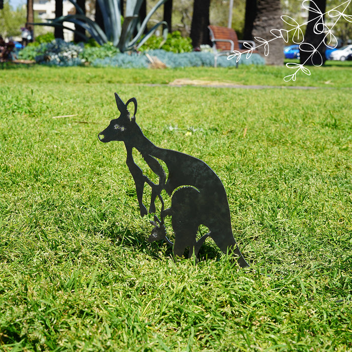 Kangaroo - Large size - Garden Art