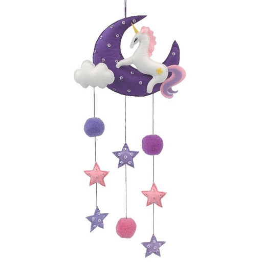 DIY-  Mobile kit - Moon & Unicorn 25 x 68cm