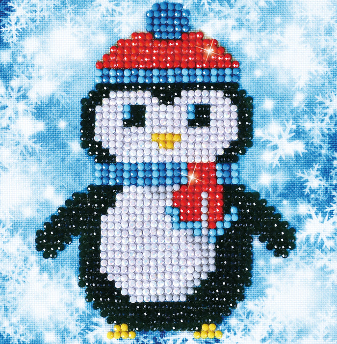 Diamond Dotz Christmas Penguin Picture
