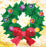 Diamond Dotz Christmas Wreath Picture