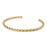 Twisted Gold-Plated Bangle