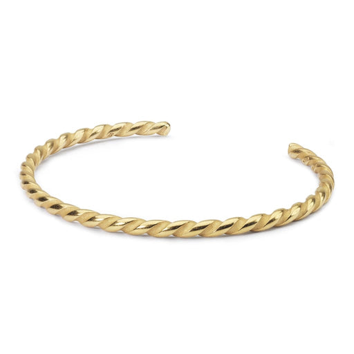 Twisted Gold-Plated Bangle
